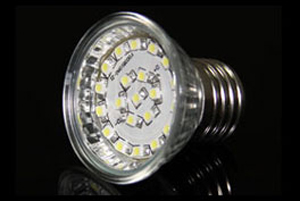 LED Spotlight SMD3528 E27 Varmvit - 2