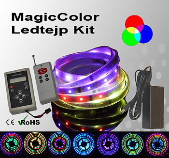 MagicColor Ledtejp Kit 7,2W/m el. 14,4W/m