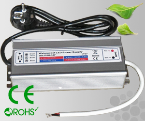 Leddriver/Nätdel 230VAC/24VDC 120W IP67