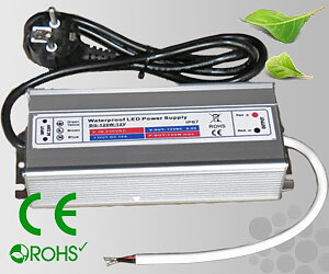 Leddriver/Nätdel 230VAC/24VDC 120W IP67