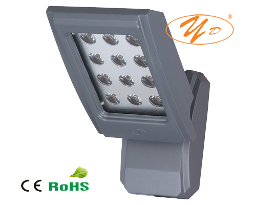 Led Vägglampa 12x1W Klart Glas