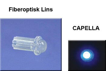 Fiberoptisk Lins Capella 10st