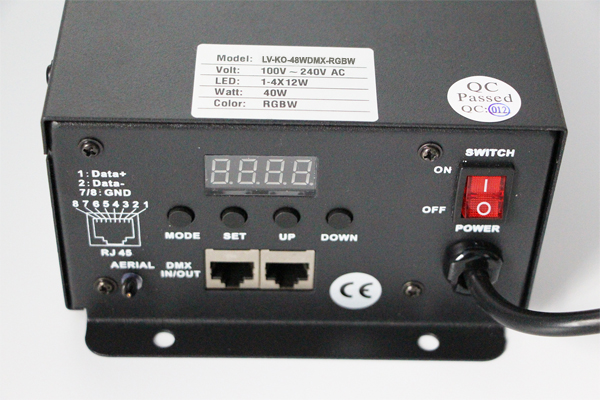 Stjärnhimmelpaket 48W RGBW DMX Dimbar 14kvm - 3