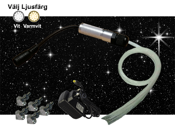 Stjärnhimmelpaket Mini 1W Ledprojektor 1kvm