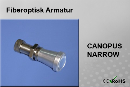 Fiberoptisk Armatur Canopus Narrow