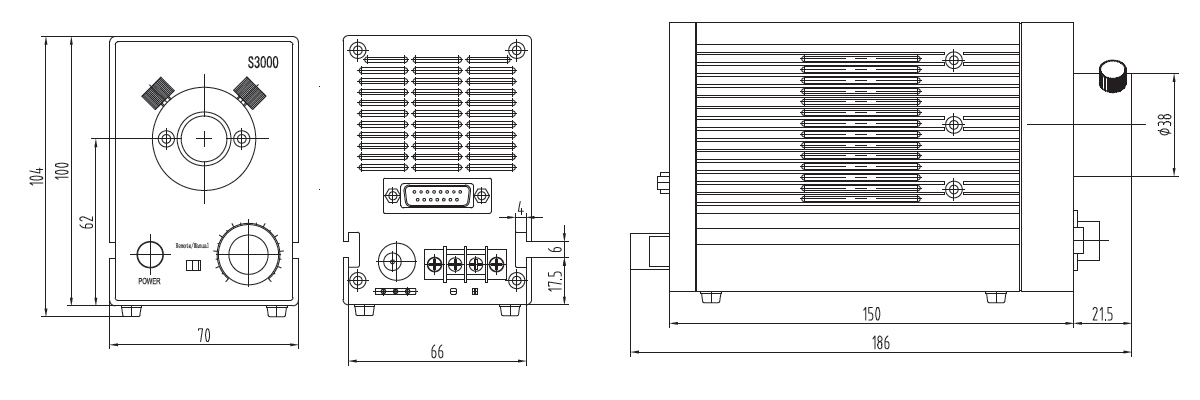 Professionell Fiberoptisk Ledprojektor 15W - 4