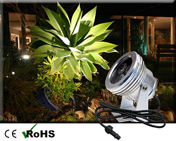 Led Trädgårdslampa HighPower 3x1W