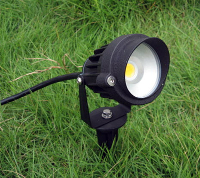 Led COB Trädgårdslampa 6W Vit/Varmvit - 6