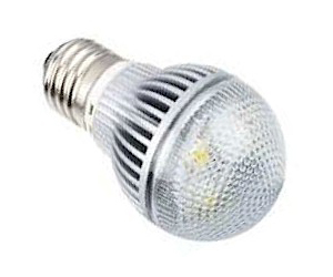 Ledlampa E27 3x1W Varmvit