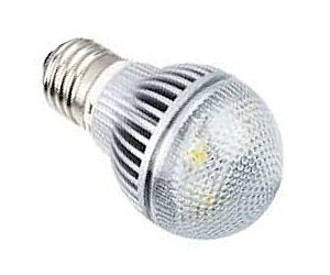 Ledlampa E27 3x1W Varmvit