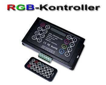 LED/RGB-kontroller DIY med fjärrkontroll