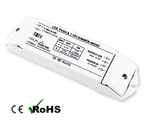 PWM 0-10V & Pushdimmer 12-24VDC 10A