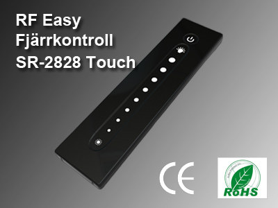 RF Easy Fjärrkontroll Slide/Touch SR-2828 1-zon