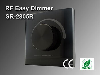 RF Easy Väggdimmer SR-2805R 1-zon