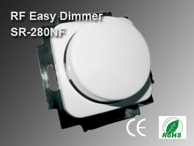 RF Easy Väggdimmer SR-2805NF 1-zon
