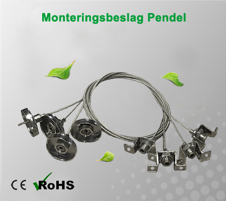 Beslag Nedhängd/Pendlad Montering