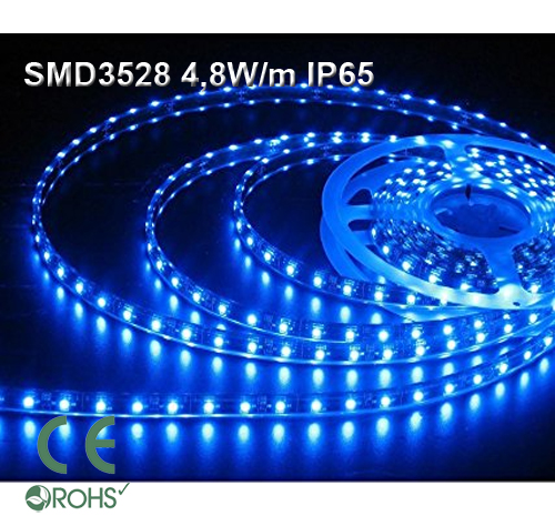 Ledtejp SMD3528 4,8W/m Blå Ljusfärg