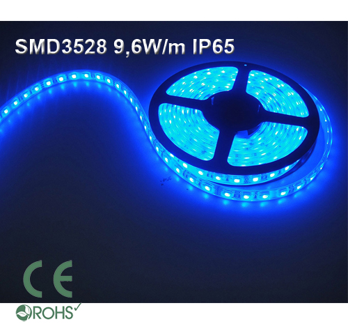 Ledtejp SMD3528 9,6W/m Blå Ljusfärg