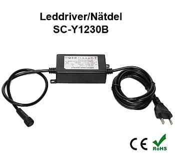 Leddriver 30W Decklight / Inground & Trädgårdslampor
