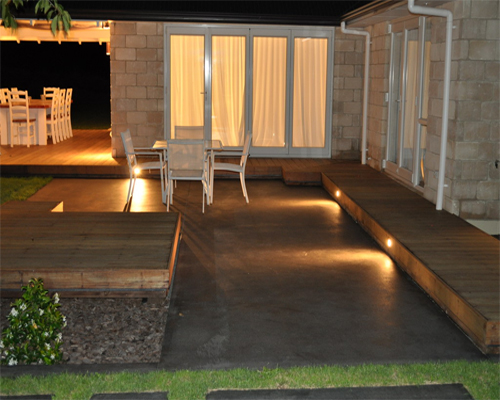 Deck/Floorlight Lampa 0,4W Vit/Varmvit - 5