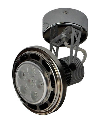 LED Spotlightarmatur 6x1W 6x3W