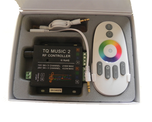 LED/RGB-kontroller Musikstyrd - 2