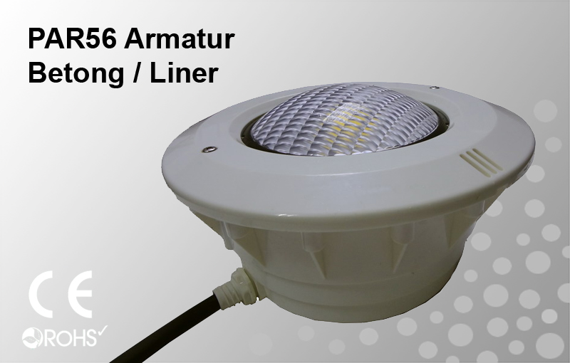 PAR56 Armatur Betong/Liner