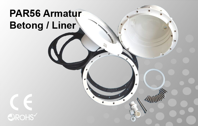 PAR56 Armatur Betong/Liner - 2