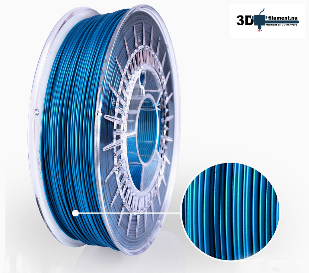 3D Filament PLA Special Colors Capri Blue Satin