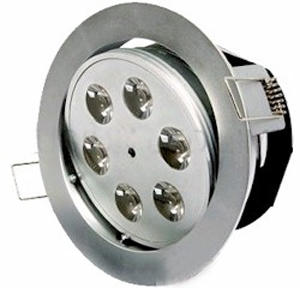 Downlightpaket 6x1W - 2