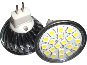LED Spotlight SMD5050 GU5,3 Varmvit