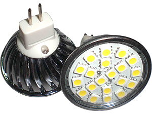 LED Spotlight SMD5050 GU5,3 Varmvit