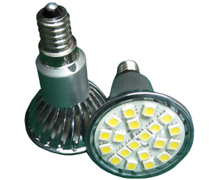 LED Spotlight SMD5050 E14 Varmvit