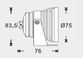 Trädgårdslampa  6,8W RGB - 2