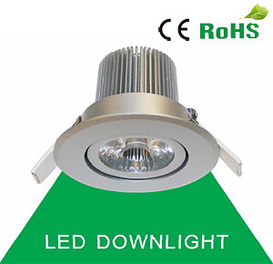 COB Led Downlight Lampa 7W