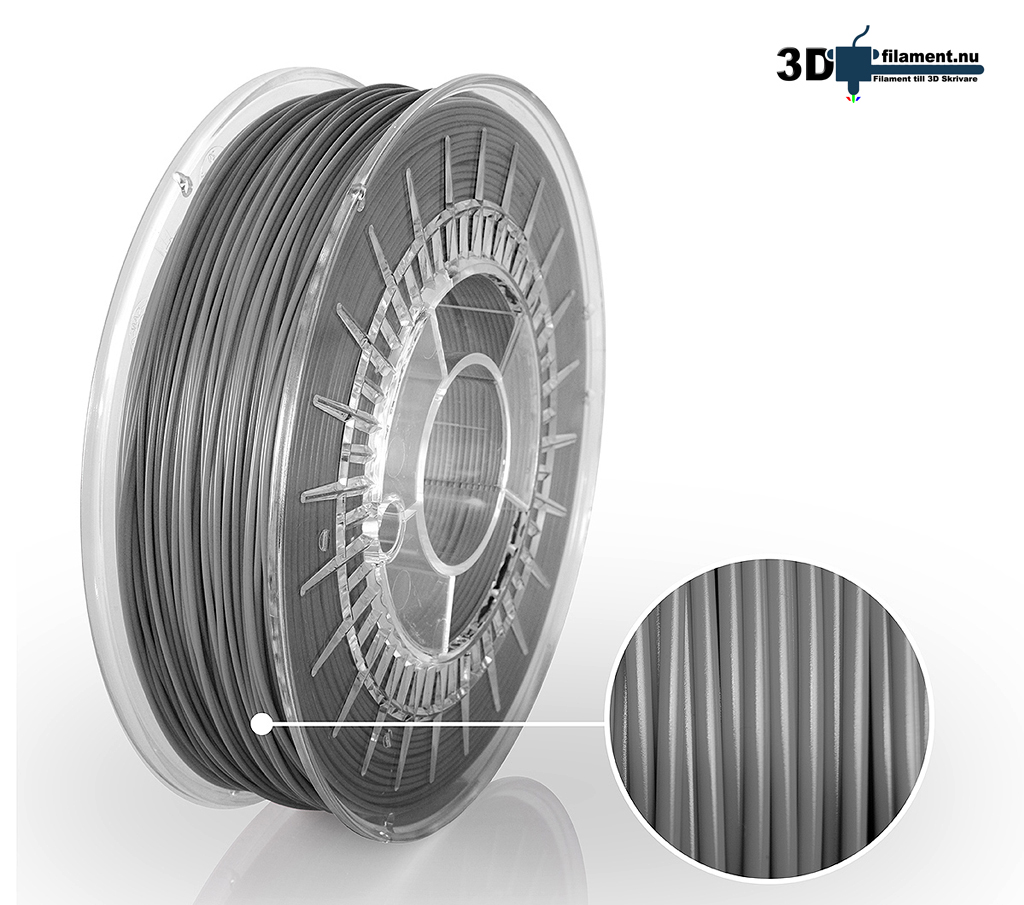 3D Filament PETG Standard  Grå