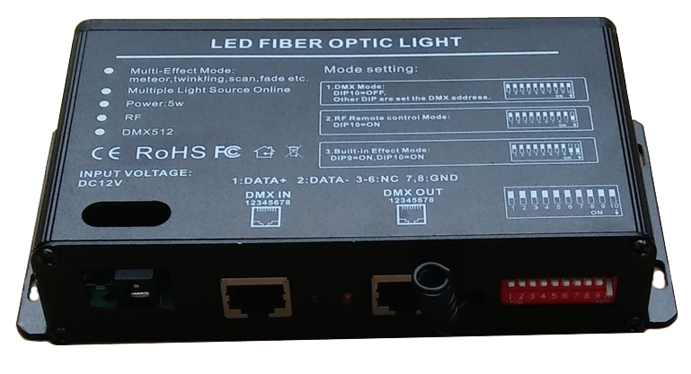 Shooting Star Effekt med 10-portars Ledprojektor - 3
