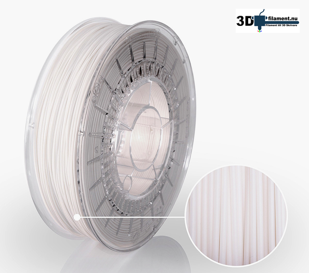 3D Filament PETG Standard  Vit
