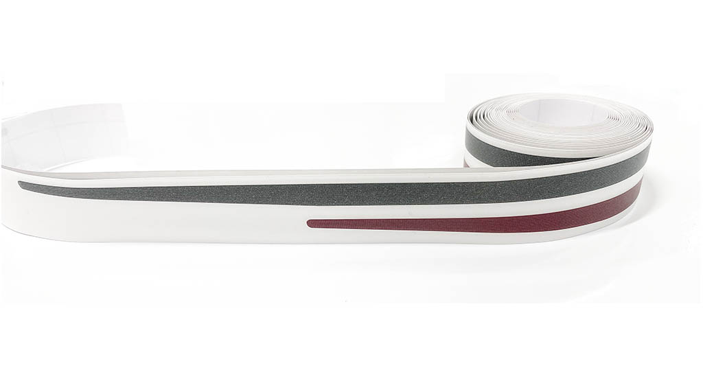 Dekal sidostripes  HR 602 br/ 602 cc, 610/630, VÄLJ FÄRG