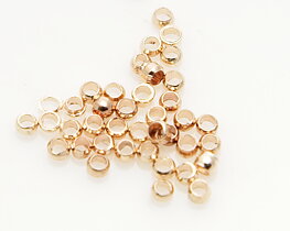 Klämpärlor rosegold