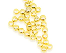 Klämpärlor guld