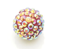 Shamballa mörk röd