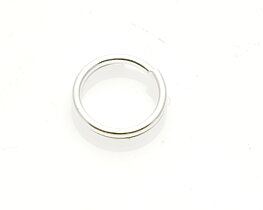 Splitring, silver 8 mm