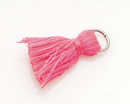 Mini tassel - pink