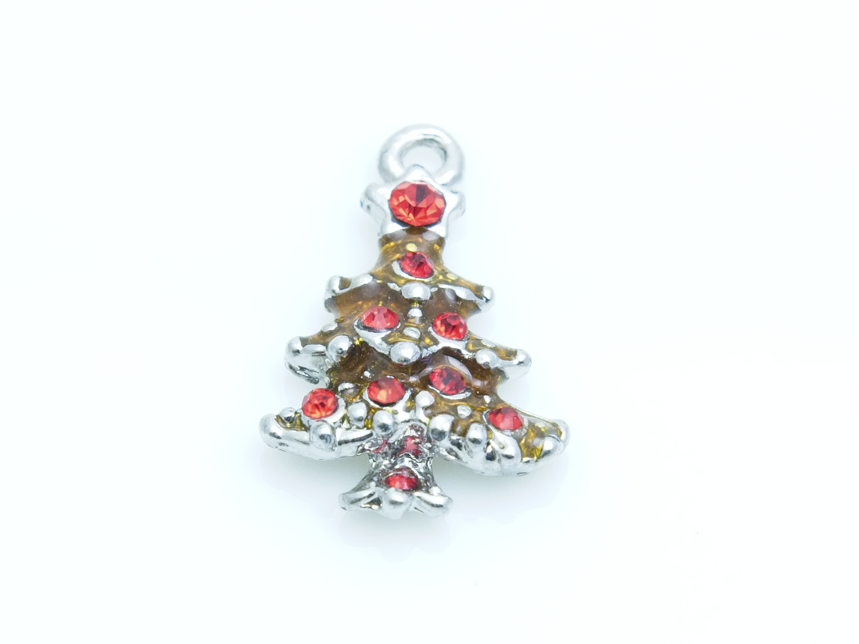 Julgran brosch