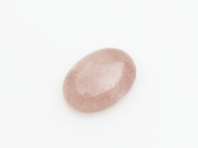 Cabochon strawberry quartz