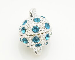 Magnetlås  med rhinestone
