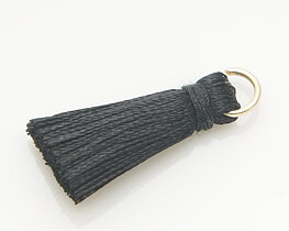 Mini tassel svart