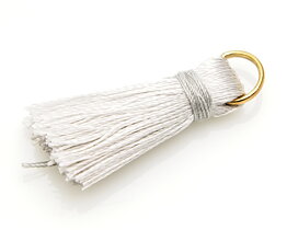Mini tassel ljusgrå