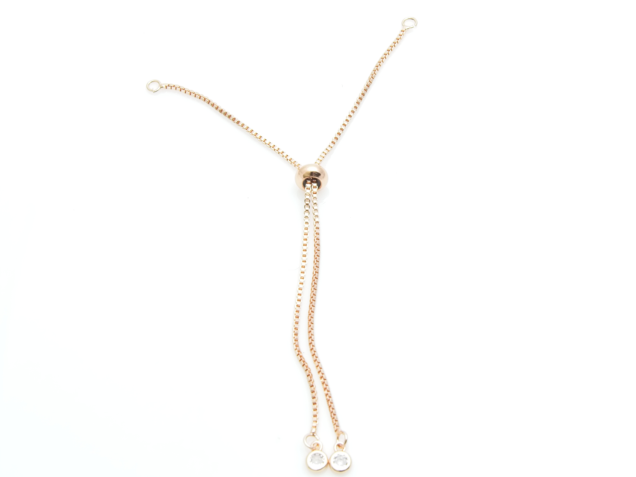 Kedja till armband - rosegold